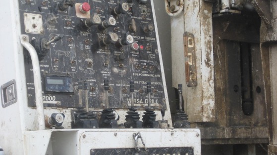 Up Close of Control Panel Up Close of Control Panel