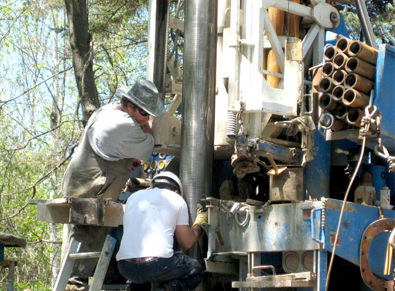 Professionals Working at the Site